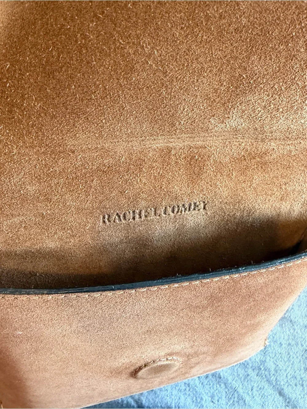 Rachel Comey Suede Crossbody Bag